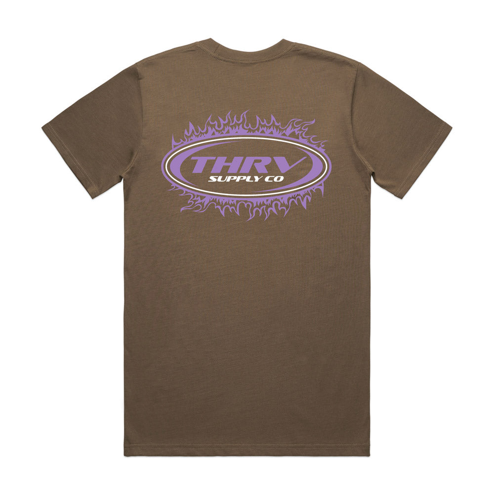 Vortex Tee Brown - Adult