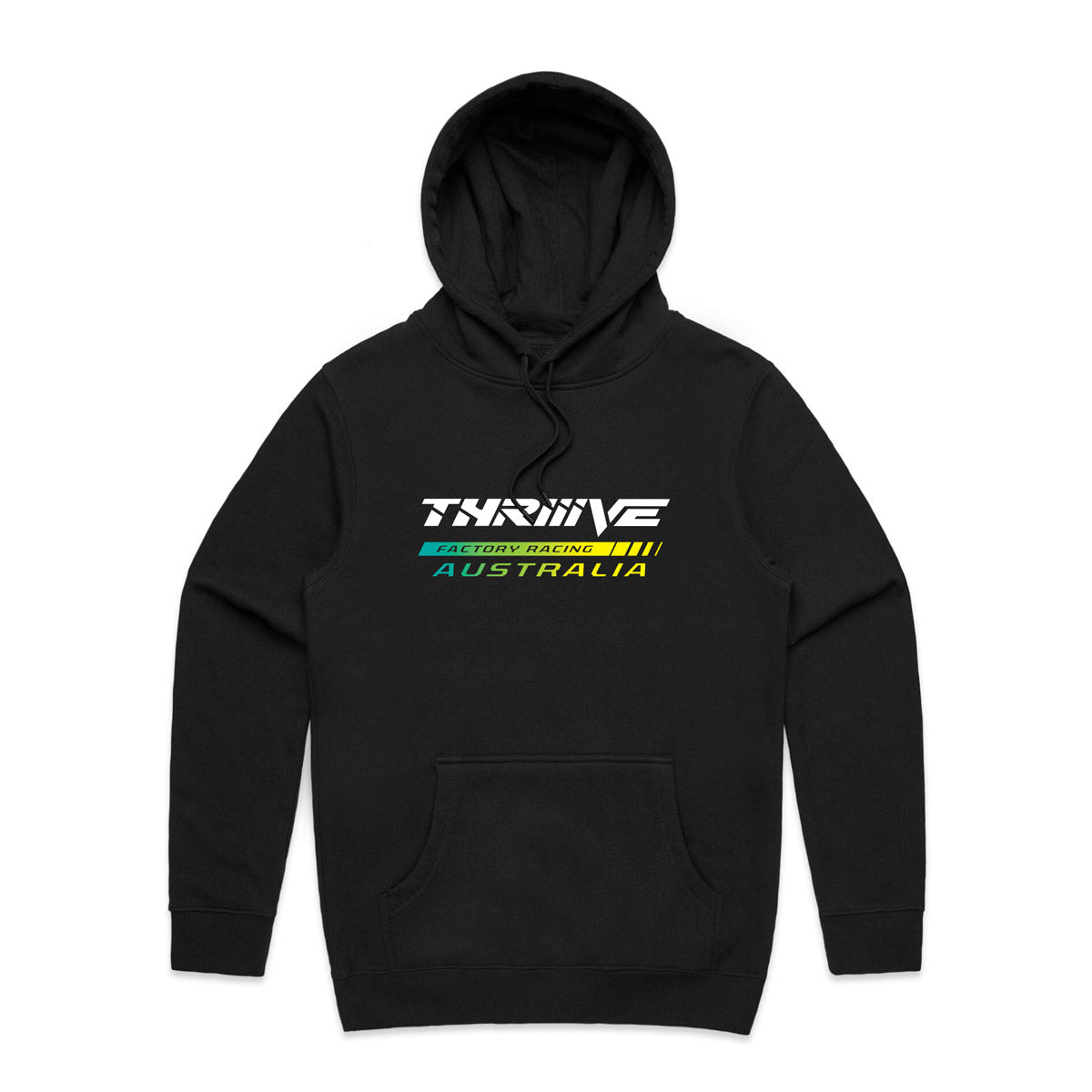 Factory Australia Hoodie Black - Adult