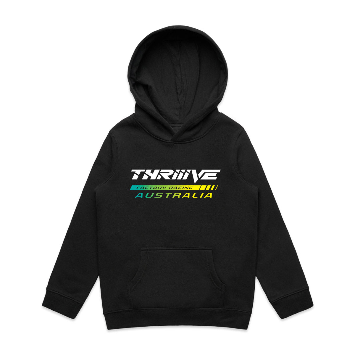 Factory Australia Hoodie Black - Youth