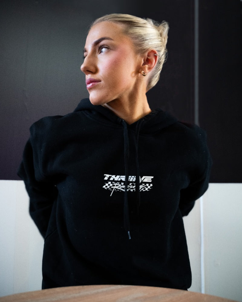 Racer Hoodie Black - Adult