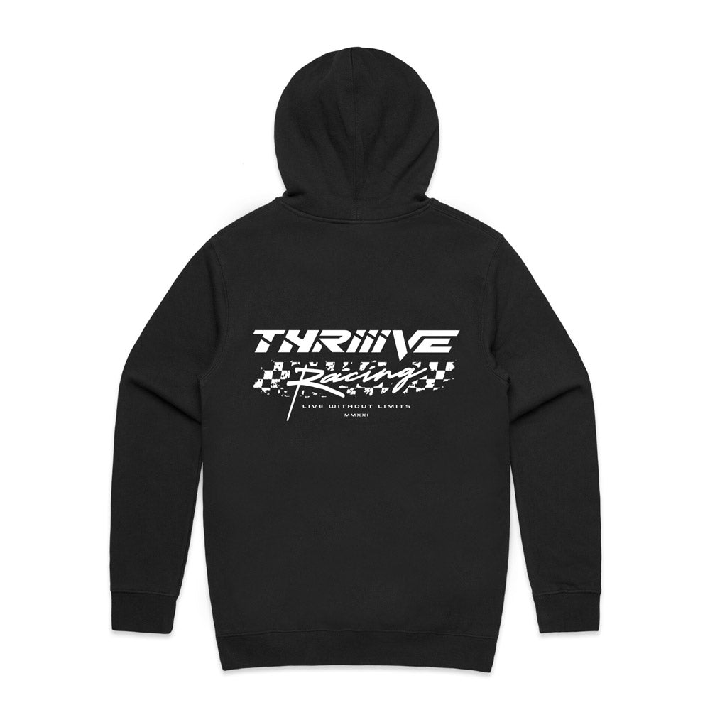 Racer Hoodie Black - Adult