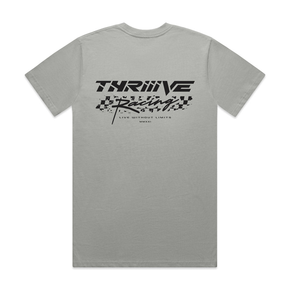 Racer Tee Grey - Adult