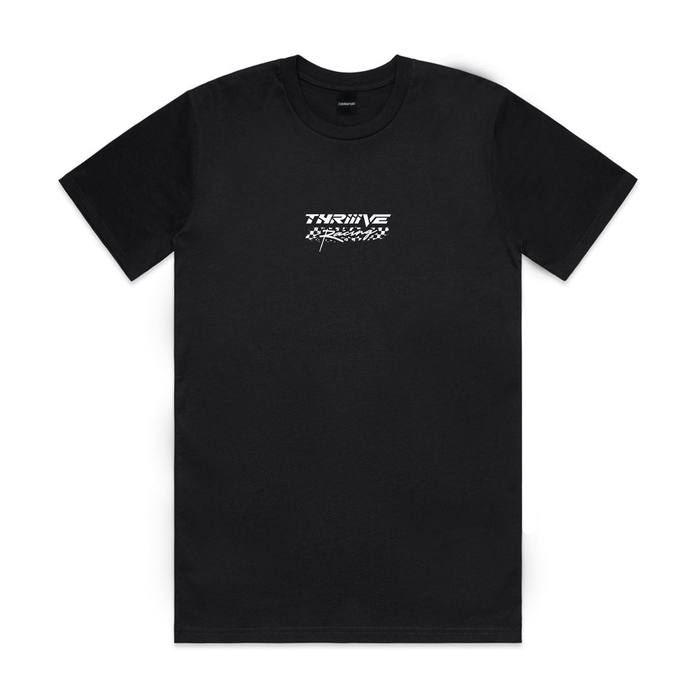 Racer Tee Black - Adult