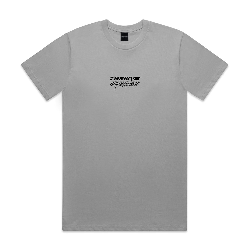 Racer Tee Grey - Adult