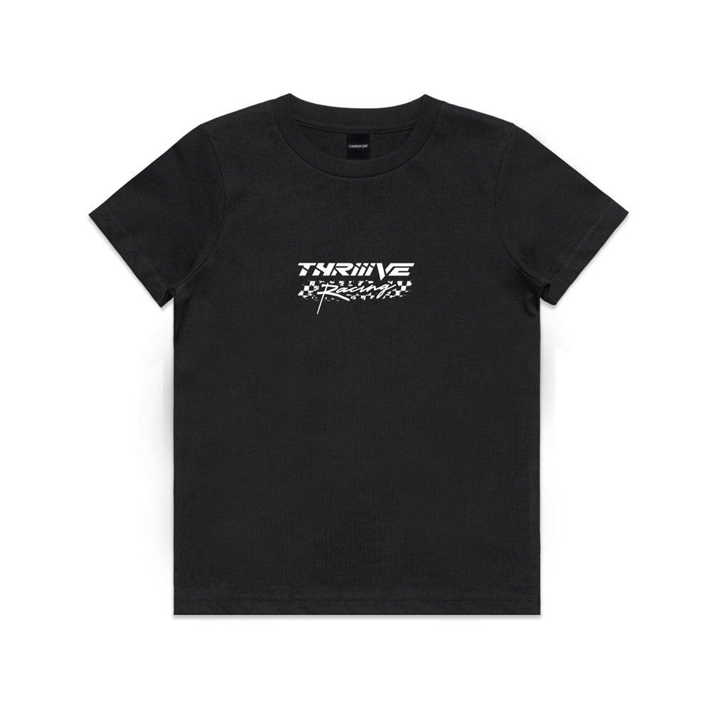 Racer Tee Black - Youth