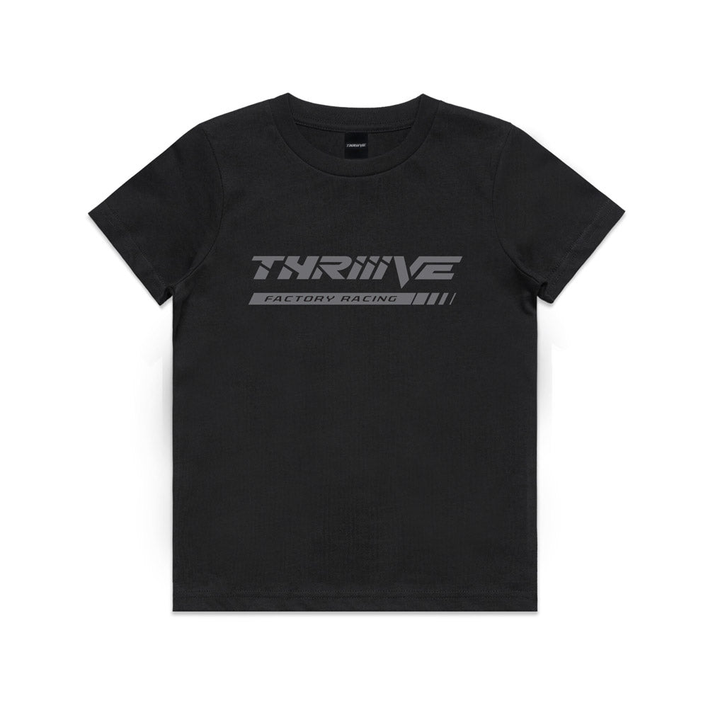 Factory Stealth Tee Black - Youth